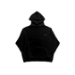 BLACK HOODIE "CORTTIL MME"